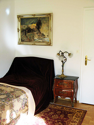 Arnold B&ouml;cklin (1827-1901) Villa am Meer Skizze 1863 