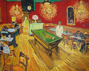 Vincent Van Gogh (1853-1890) Nachtcaf&eacute; am Place Lamartine in Arles
